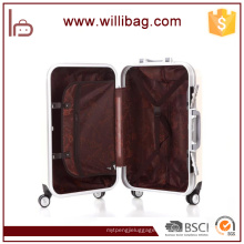 Valises en aluminium de PC Bagages en aluminium de voyage de bagage